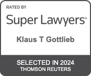 Klaus Gottlieb, San Luis Obispo, selected to Super Lawyers for Estate Planning & Probate in 2024